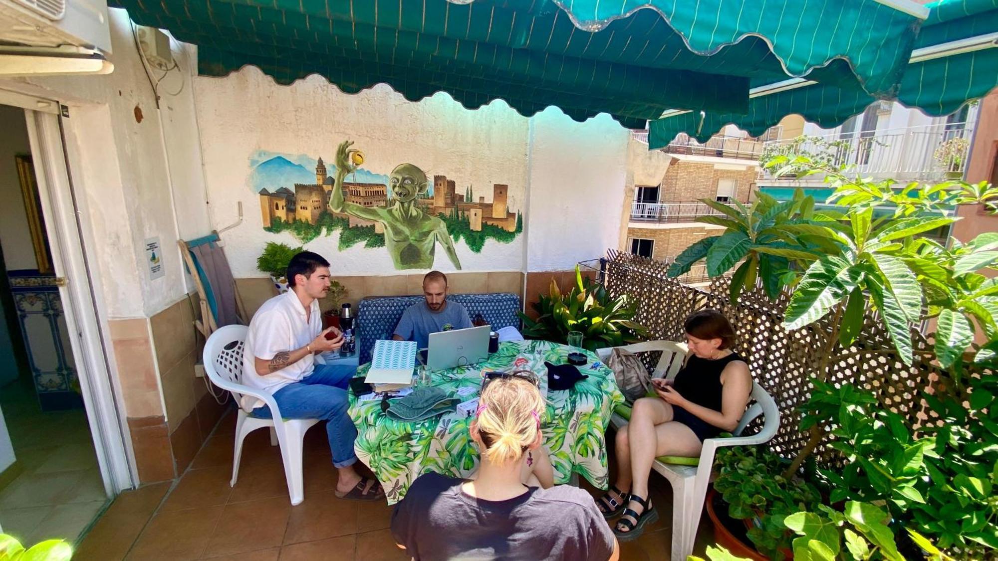 Hostel El Cascabel Гранада Экстерьер фото